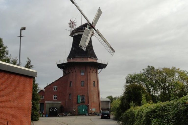Windmühle in Bunde Rheiderland Ostfriesland