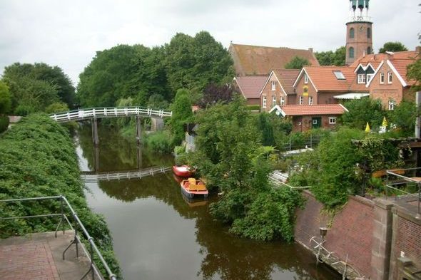 Sieltief im Ditzum Ferienhaus Amelsberg 26789 Leer Ostfriesland