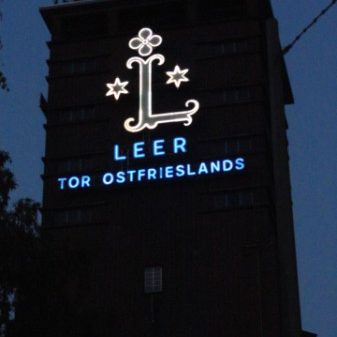 Wasserturm in Leer Wahrzeichen 4 Sterne Ferienhaus Amelsberg in Leer