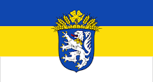 Flagge Fahne Wappen Landkreis Leer Ferienhaus Ferienwohnung Amelsberg 26789 Leer in Ostfriesland