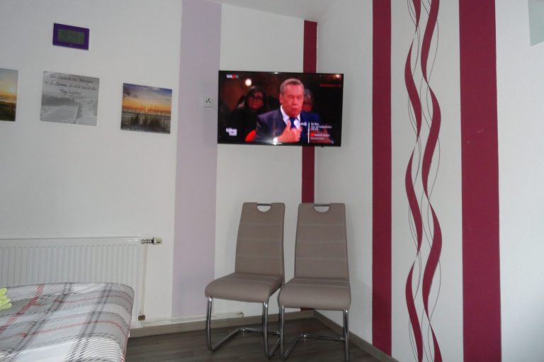 Smart TV Schlafzimmer Fewo Amelsberg in 26789 Leer Ferienhaus Ferienwohnung