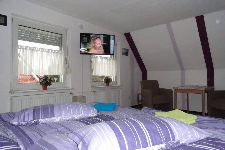 Fernseher Fenster Fewo Amelsberg Ferienhaus Ferienwohnung Apartment Amelsberg in 26789 Leer Ostfriesland