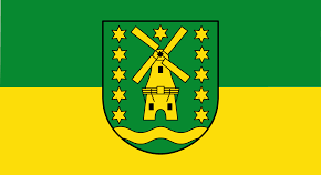 Flagge Fahne Gemeinde Jemgum Rheiderland Landkreis Leer Ostfriesland