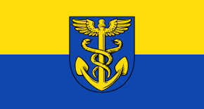 Flagge Fahne Wappen Gemeinde Rhauderfehn Ferienhaus Ferienwohnung Amelsberg in Leer Ostfriesland